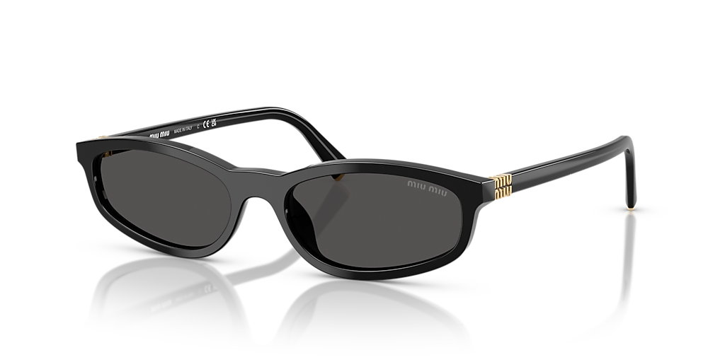 Miu Miu MU A06SF S (54 - 17) with Grey lenses and Black frame
