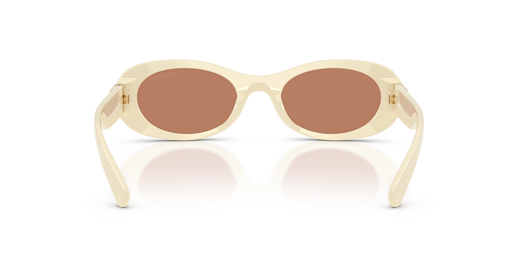 Miu Miu MU 06ZS S (50 - 20) with Brown lenses and White frame