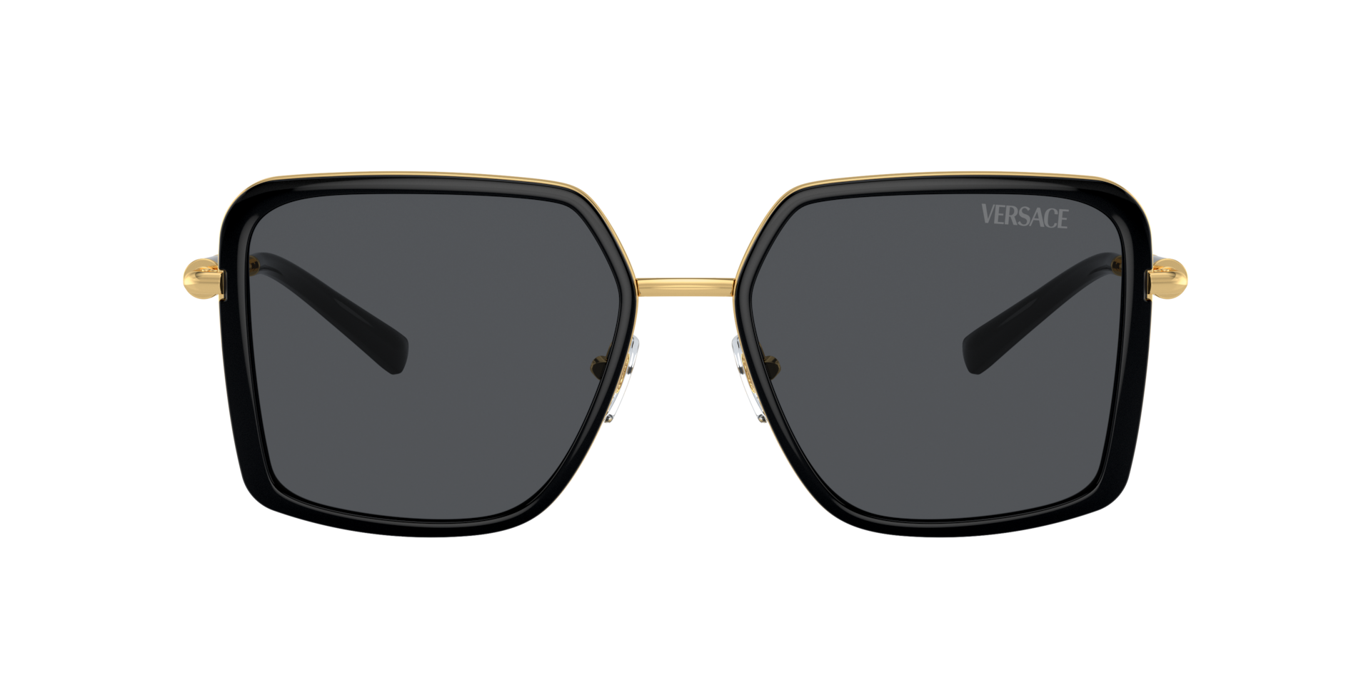 Versace VE2261 XXL (56 - 18) with Grey lenses and Black frame