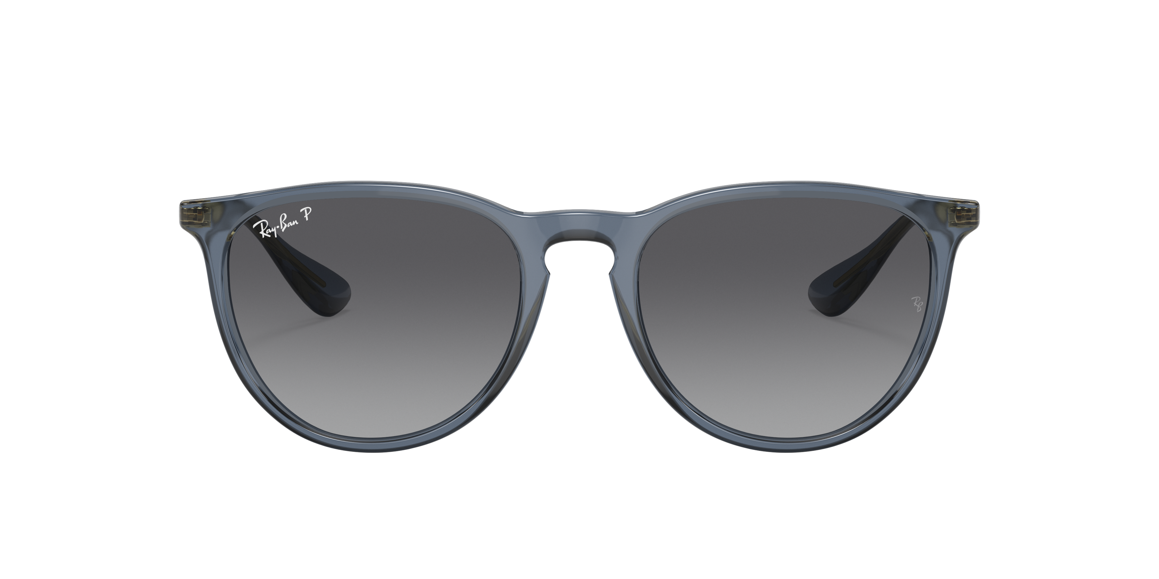 Ray-Ban Erika Classic M (54 - 18) with Grey lenses and Blue frame