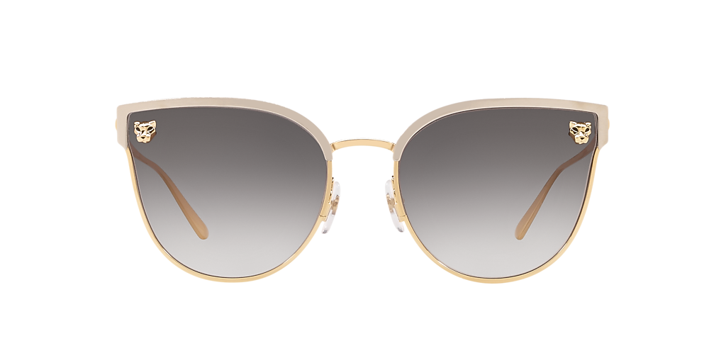 Cartier CT0198S XXL (59 - 19) with Grey lenses and Gold frame
