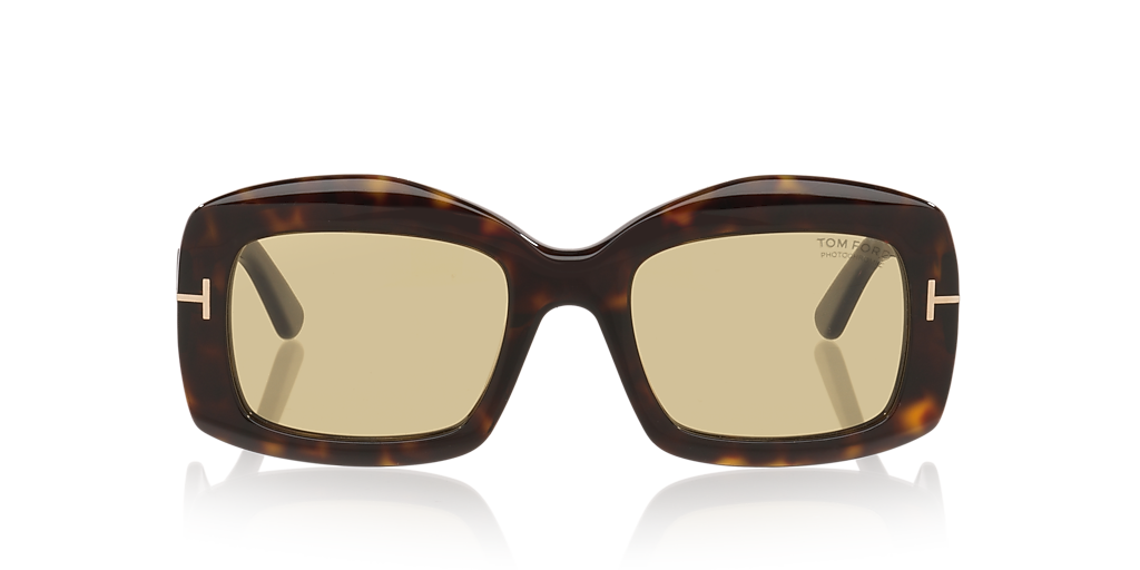 Tom Ford Venetia_Tr XXL (53 - 21) with Brown lenses and Tortoise