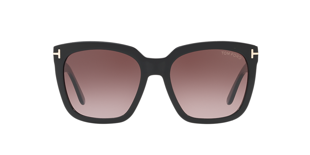 Tom Ford FT0502 M (55 - 18) with Red lenses and Black frame