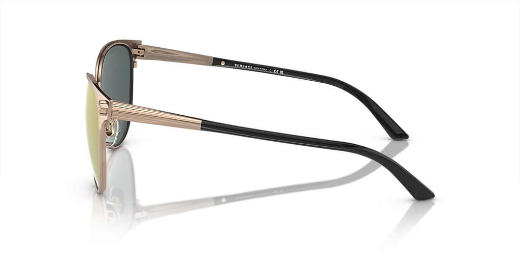 Versace VE2168 M (57 - 16) with Grey lenses and Pink frame