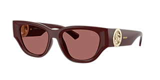 Burberry BE4293 L (56 - 17) with Grey lenses and Black frame