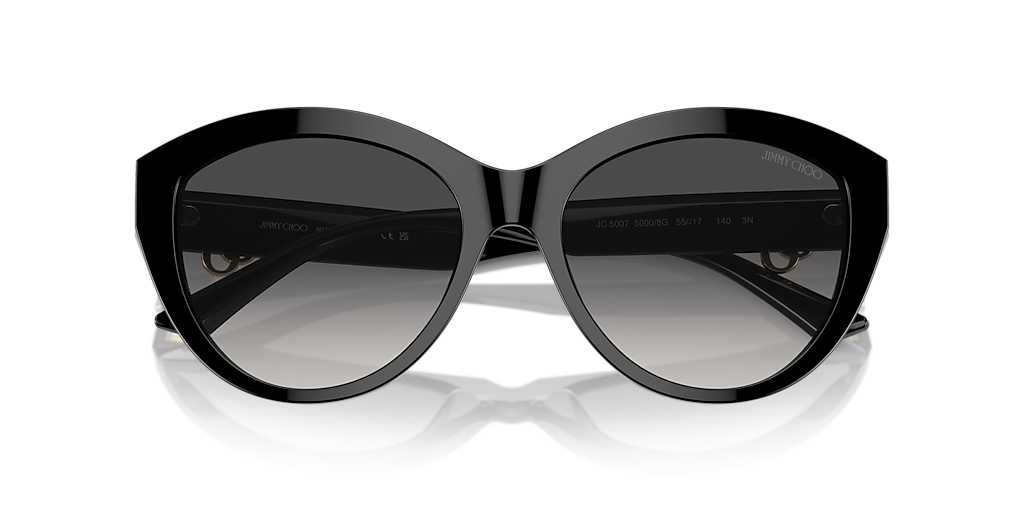 Jimmy Choo JC5007 M (55 - 17) with Grey lenses and Black frame