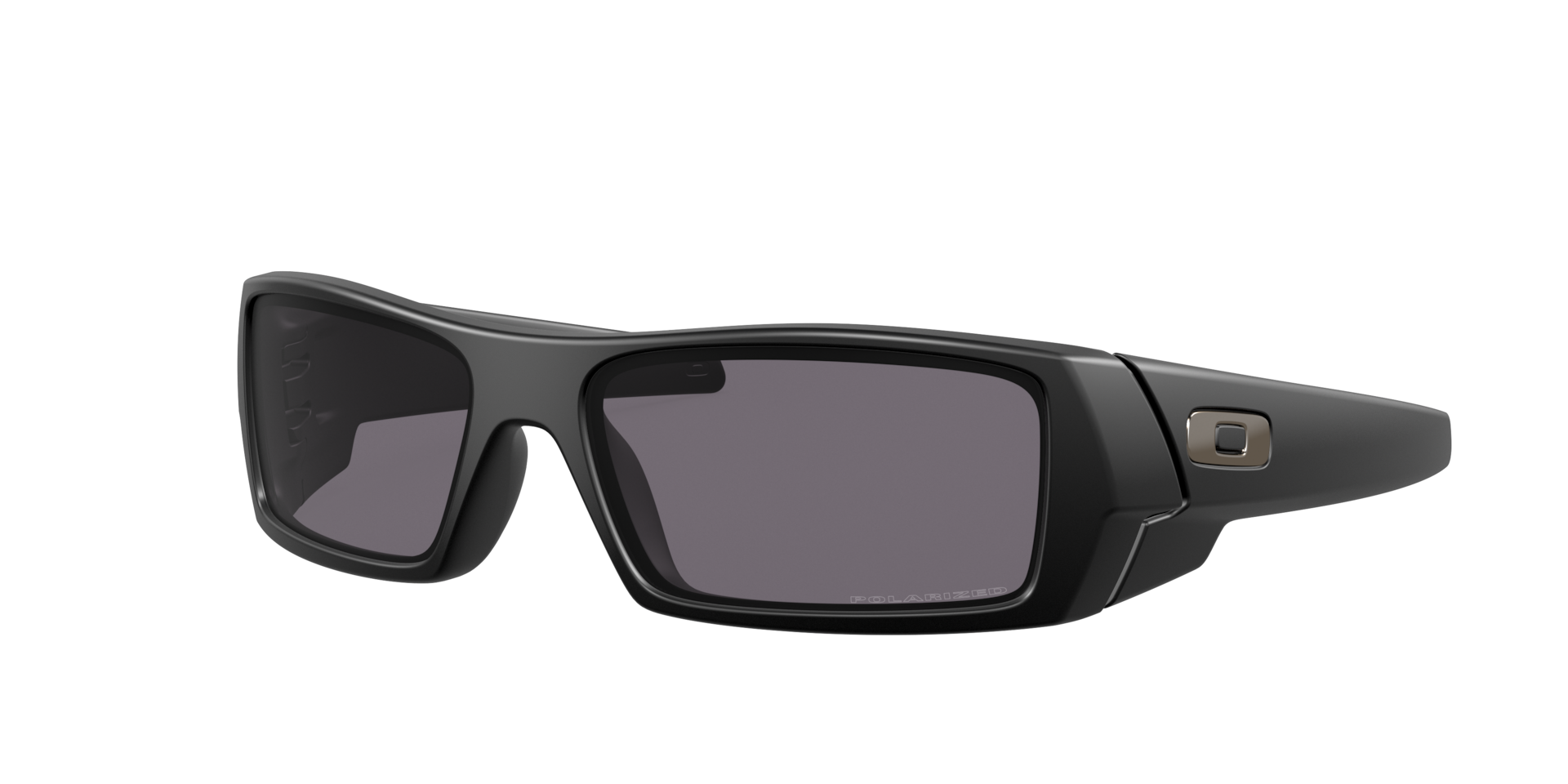 Oakley Mann Sunglass Standard Issue Gascan® - Rahmenfarbe: Matt Schwarz, Linsenfarbe: Grau Polarized