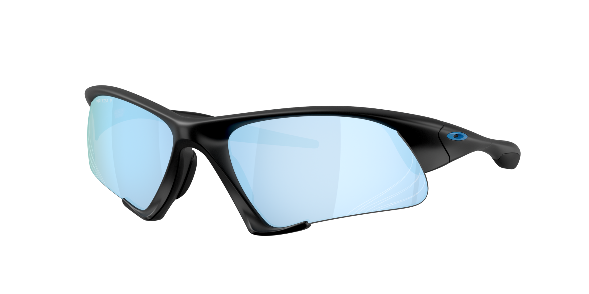 OAKLEY Unisex Sunglasses Suture Jacket®  -  Frame color: Matte Black, Lens color: Prizm Deep Water Polarized