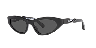 Balenciaga BB0229S XXL (59 - 20) with Silver lenses and Silver