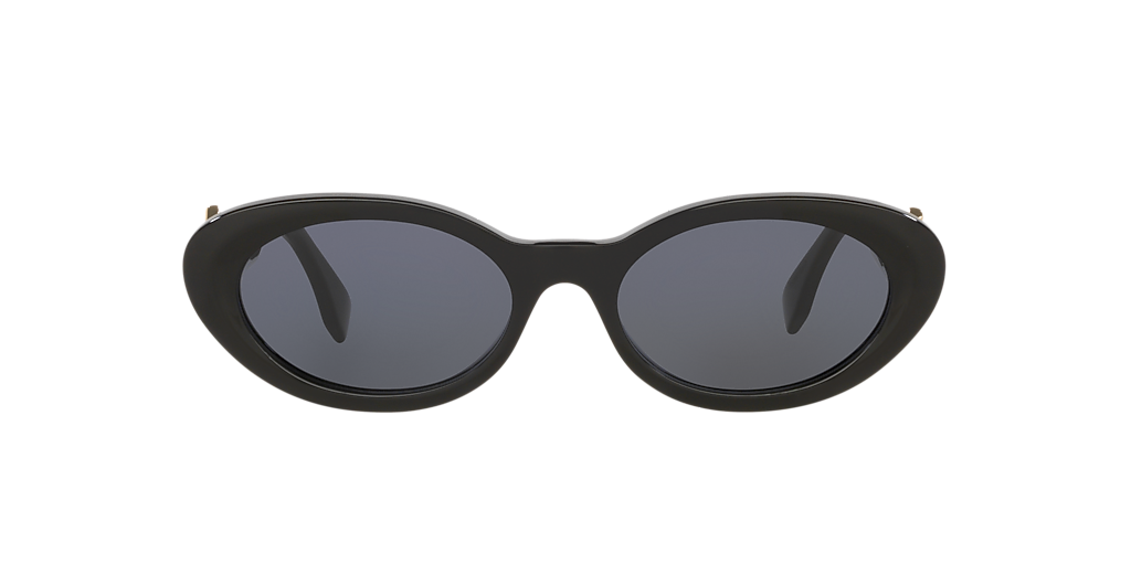 Fendi Fe40140U XS (53 - 18) with Blue lenses and Black frame  display picture 1