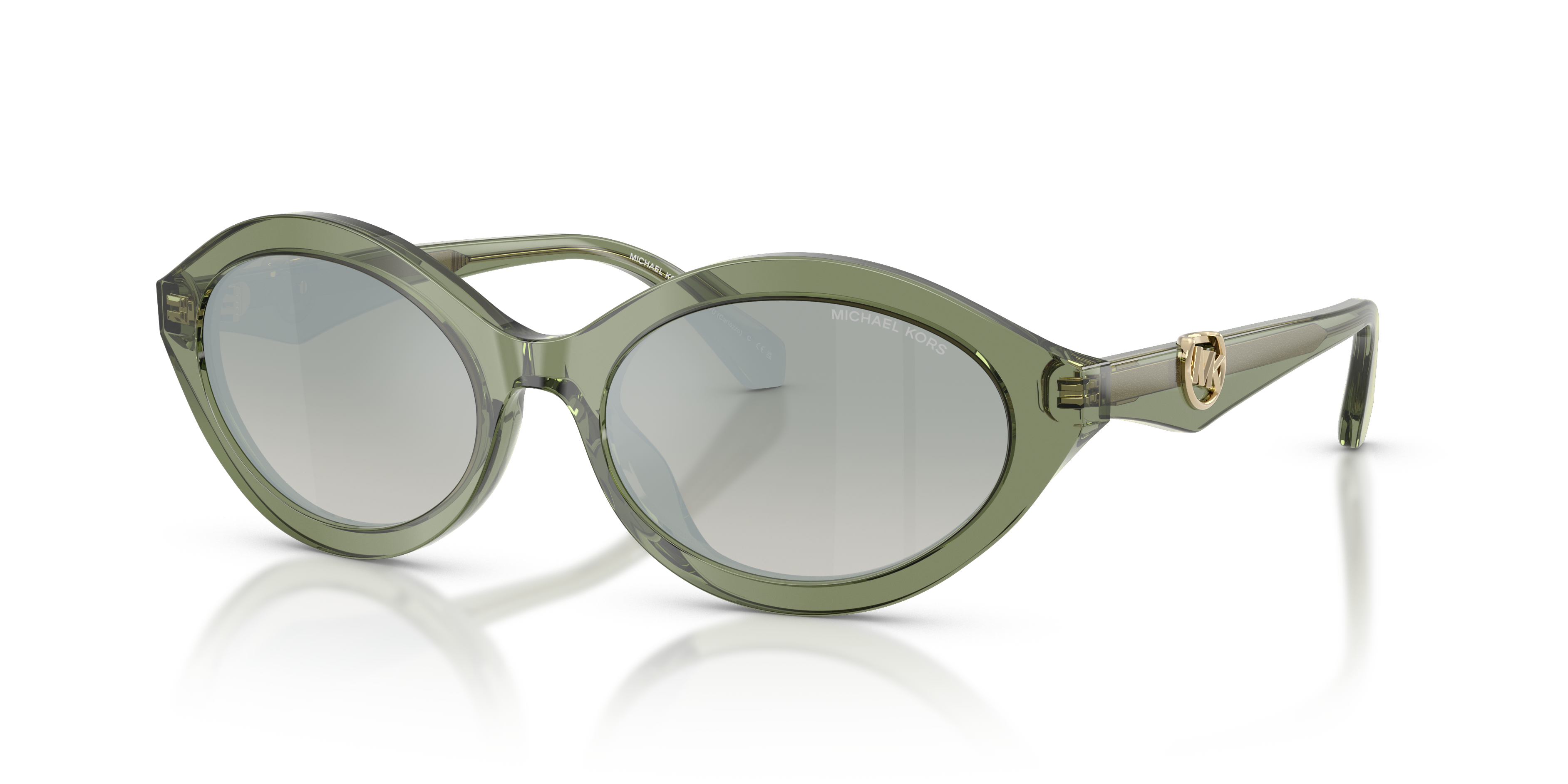 Michael Kors Carlazzo L (55 - 18) with Green lenses and Green