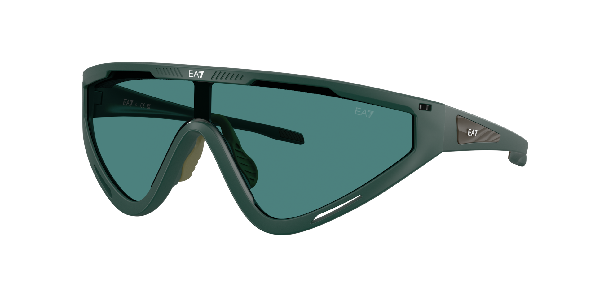 EA7 Man Sunglass Q74001 -  Frame color: Matte Poseidon, Lens color: Blue Contrast Enhancement