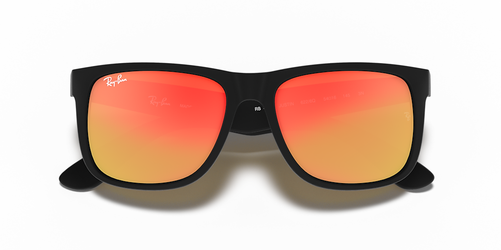 Ray-Ban Justin Color Mix S (54 - 16) com Lentes Vermelho e Armação