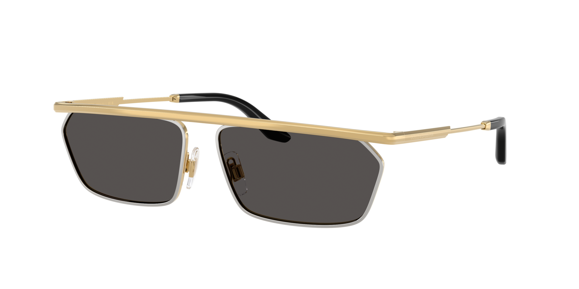 Dolce&Gabbana DG2327 XL (60 - 14) with Grey lenses and Gold frame