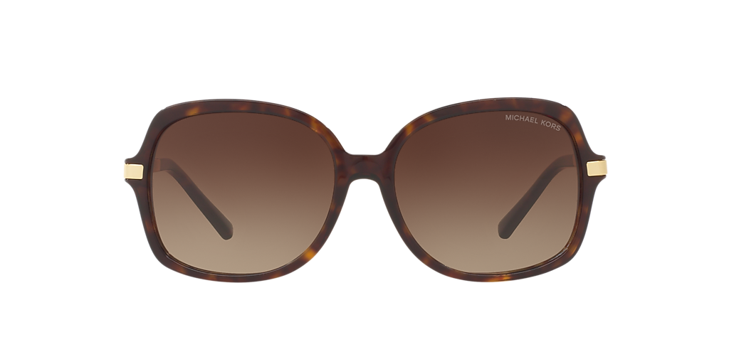 Michael Kors Women’s Dark Brown Sunglasses with Brown Lenses Michael Kors MK5004 sunglasses for women in Gold Dark Brown main image 4