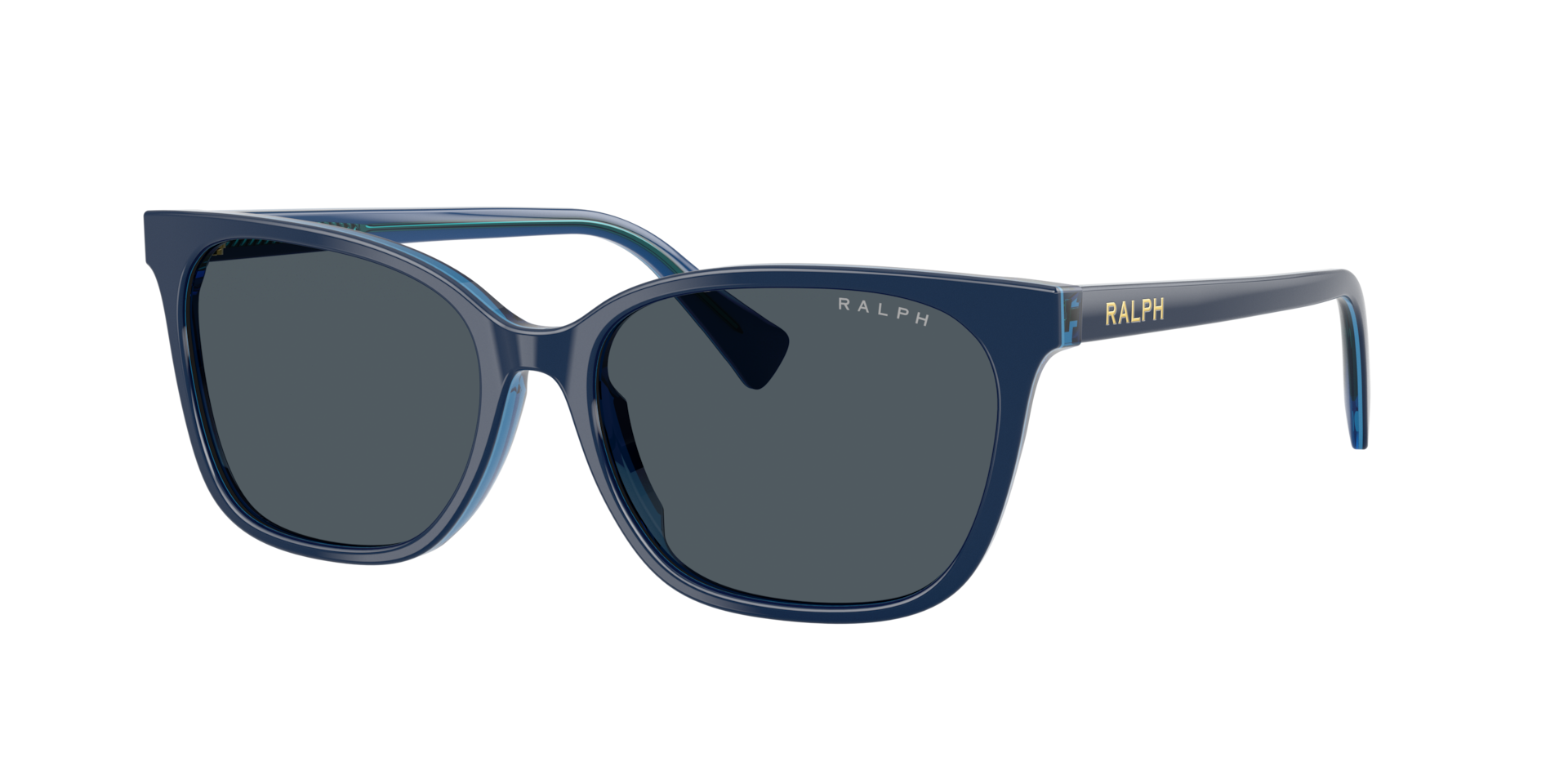 Ralph Woman Sunglass RA5348U -  Frame color: Blue Transparent, Lens color: Blue/Grey