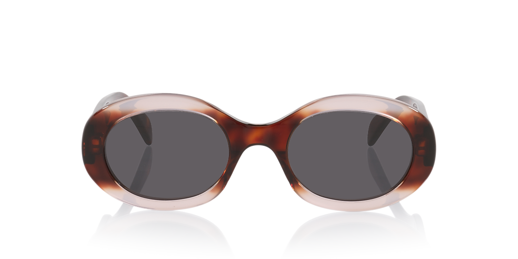 Celine CL40194U S (52 - 22) with Grey lenses and Tortoise  display picture 3