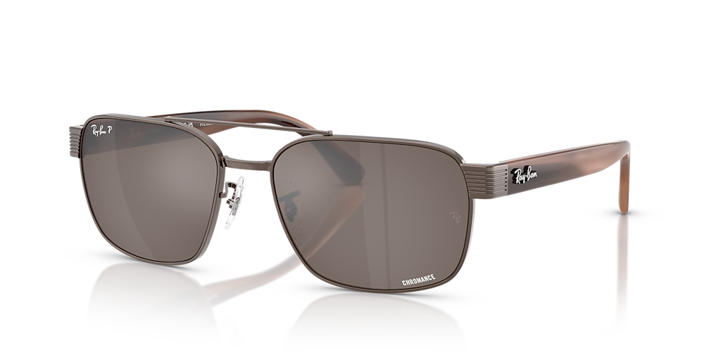 Ray-Ban RB3751 Polarized+ Lenses XXL (61 - 17) with Brown lenses