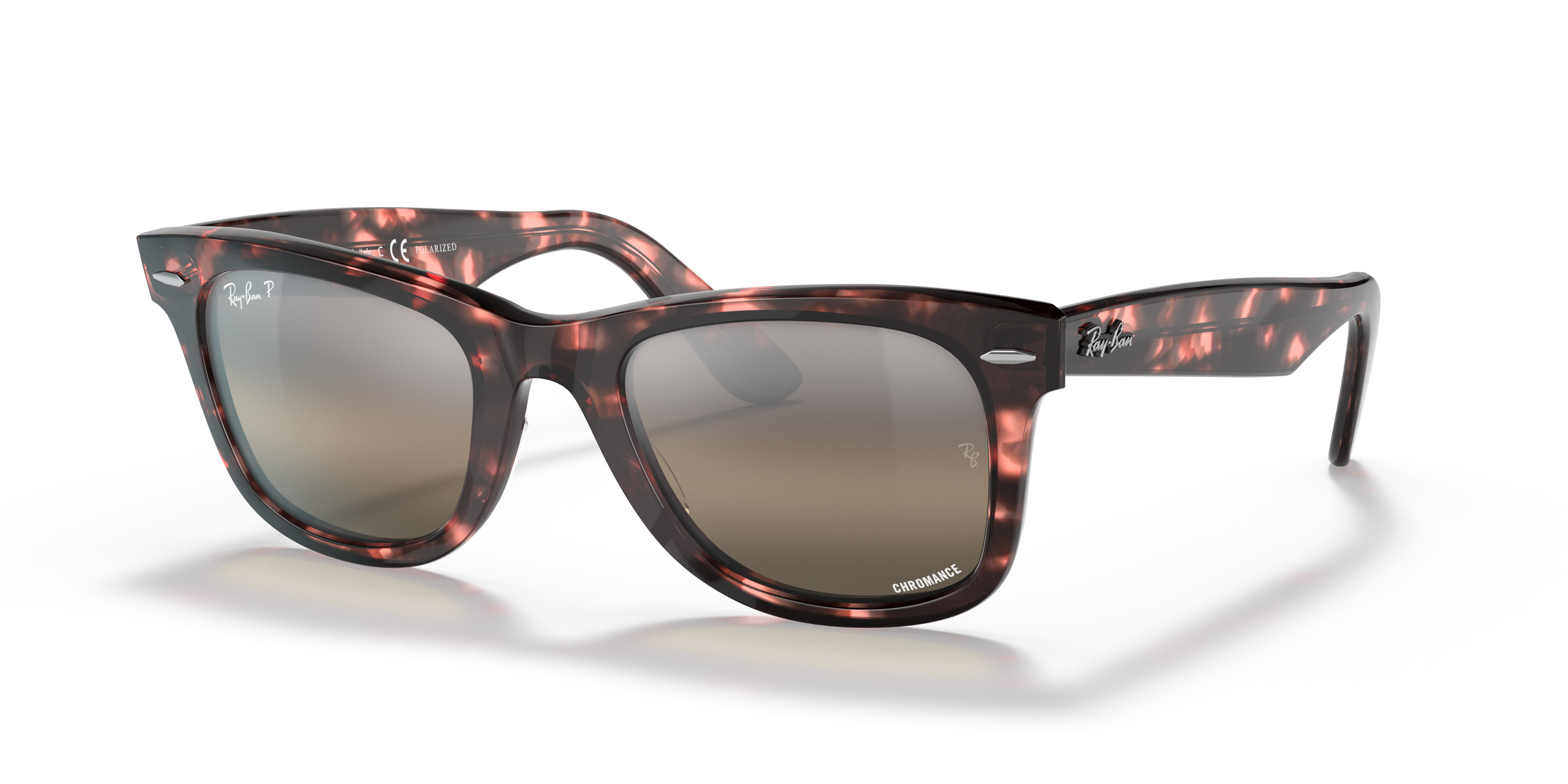 Ray-Ban Original Wayfarer Polarized+ Lenses L (50 - 22) with Grey