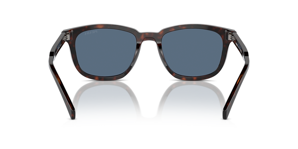 Prada PR A21SF XL (55 - 19) with Blue lenses and Tortoise frame