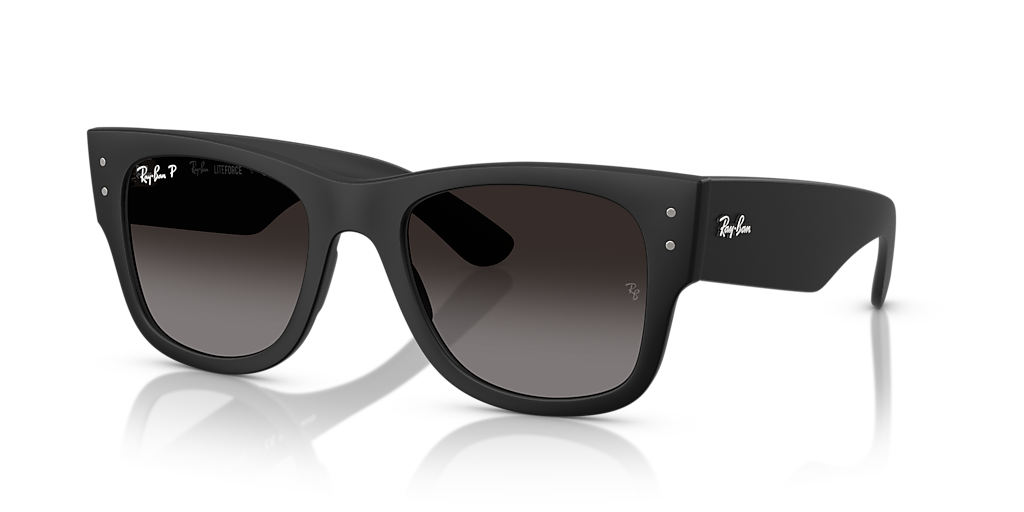 Ray-Ban Mega Wayfarer サングラス Ray-Ban Mega Wayfarer Liteforce M (50 - 21) with Grey lenses and