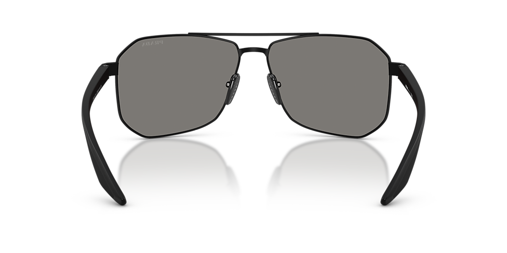 Prada Linea Rossa PS A53S XXL (62 - 14) with Grey lenses and Black