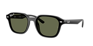 Visit Sunglasses Ray-Ban RB4458D XL (65-18) with Green lenses and Black frame Visit Sunglasses Ray-Ban RB4458D XL (65-18) with Green lenses and Black frame