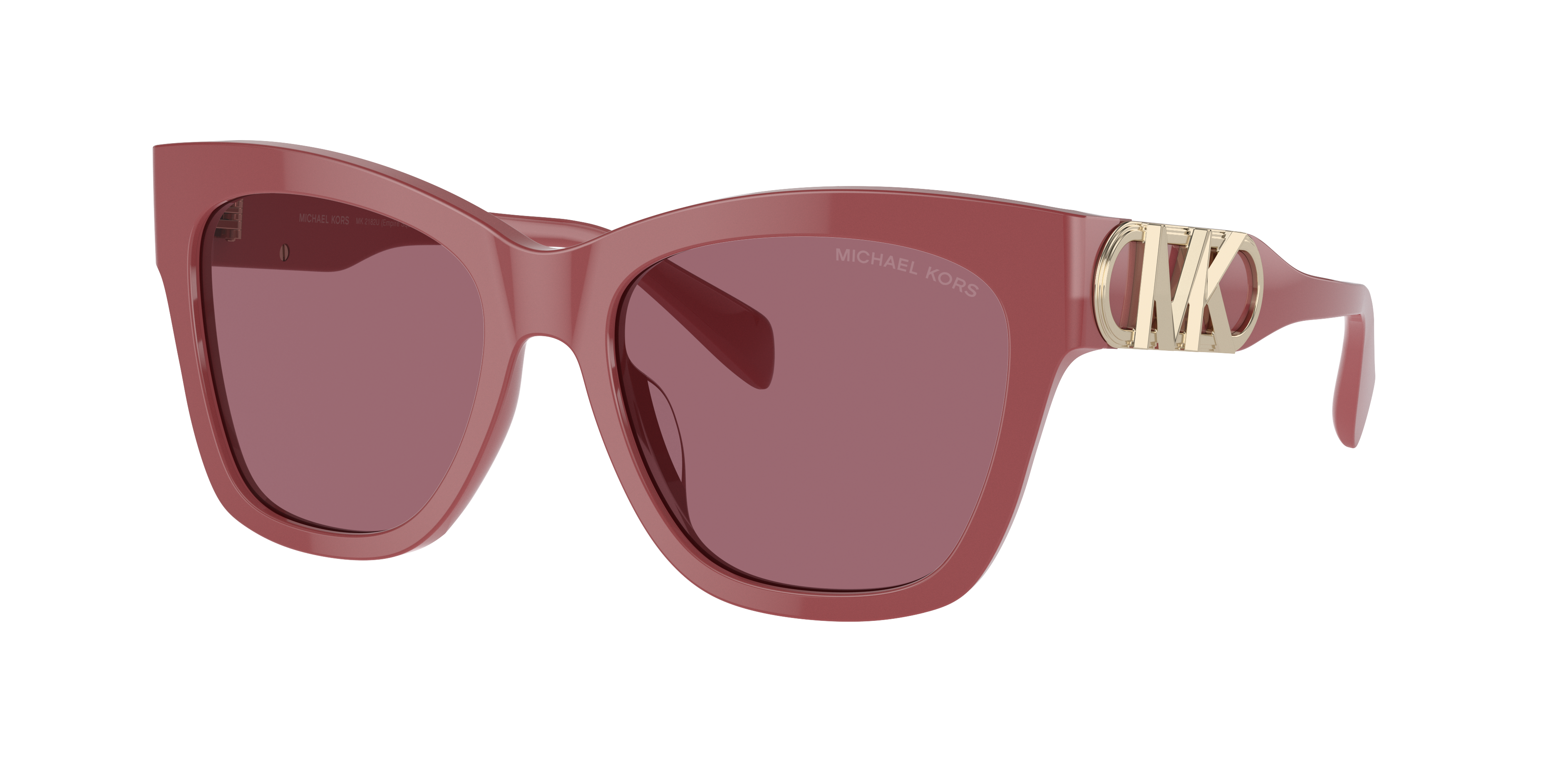 Michael Kors Woman Sunglass MK2182U Empire Square -  Frame color: Dusty Rose, Lens color: Dusty Rose Solid