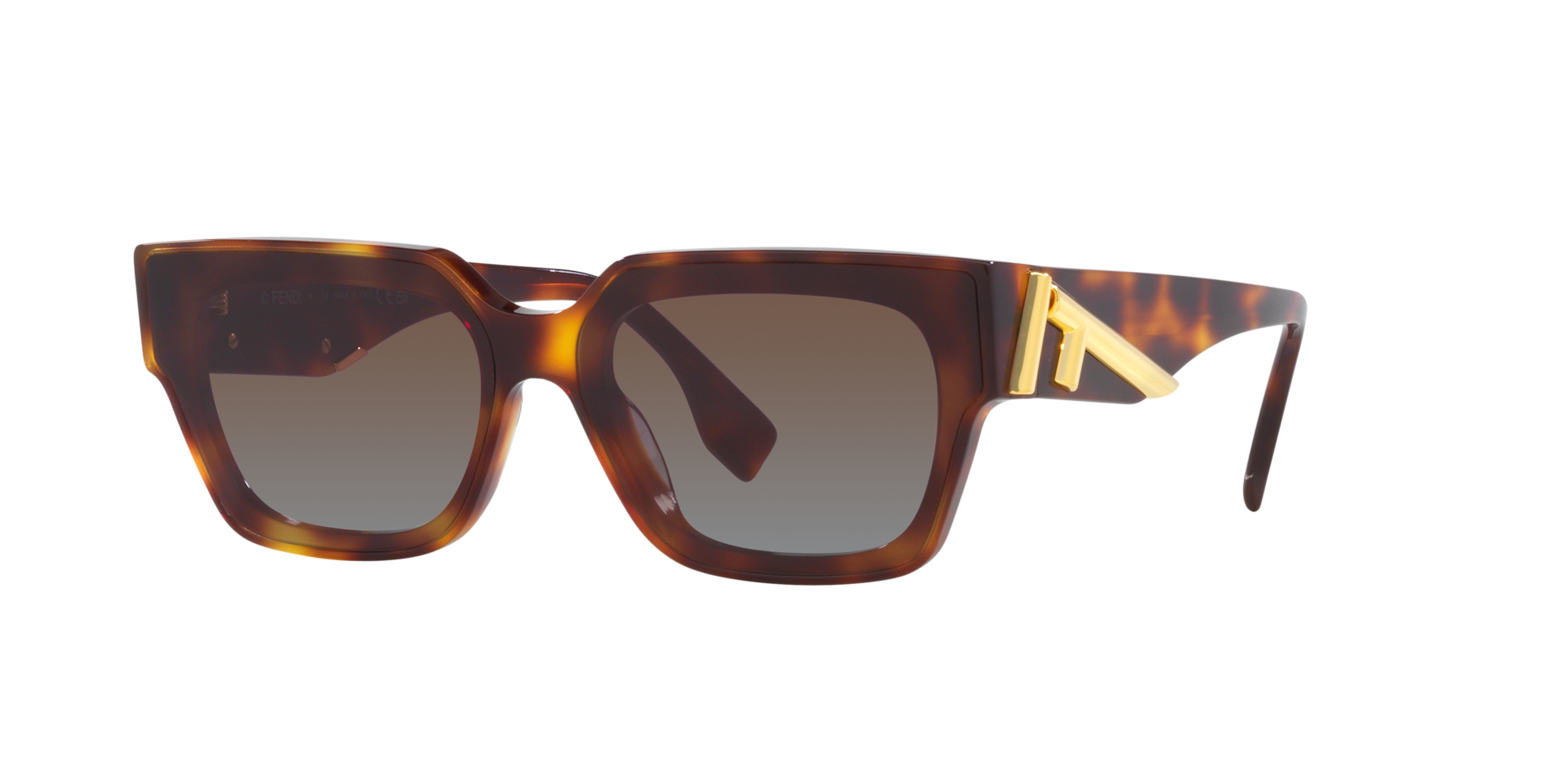 Fendi Femme Sunglass Fendi First Fe40099I - Couleur du Monture caille de tortue Blonde Couleur de Lentille Gris 273 €