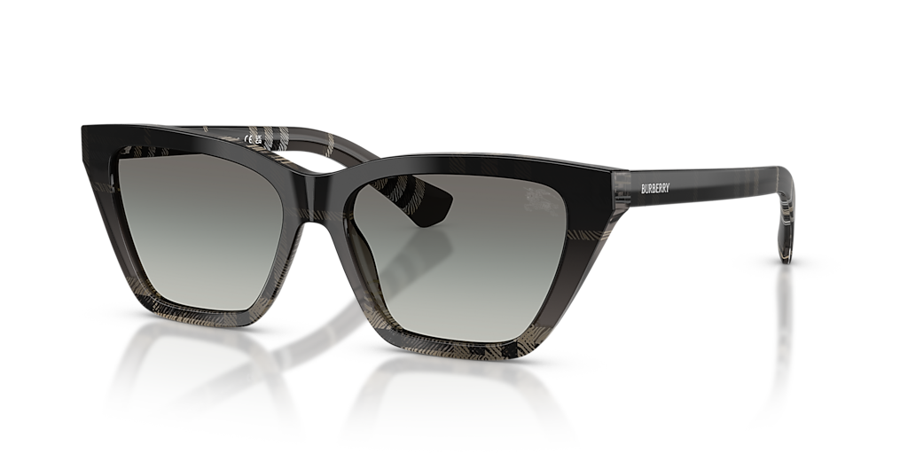 Burberry BE4468 L (54 - 15) with Grey lenses and Grey frame