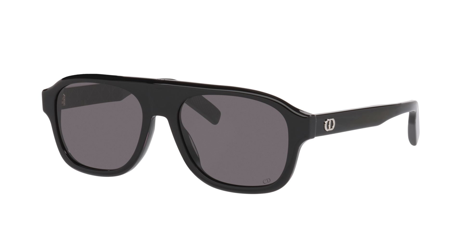 DIOR Man Sunglass CD Icon A1I -  Frame color: Black, Lens color: Grey