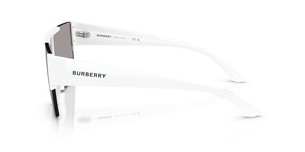 Burberry BE4291 L (0 - 138) with Grey lenses and White frame