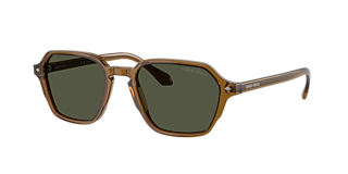 Giorgio Armani AR8184U XL (52 - 22) with Green lenses and Black