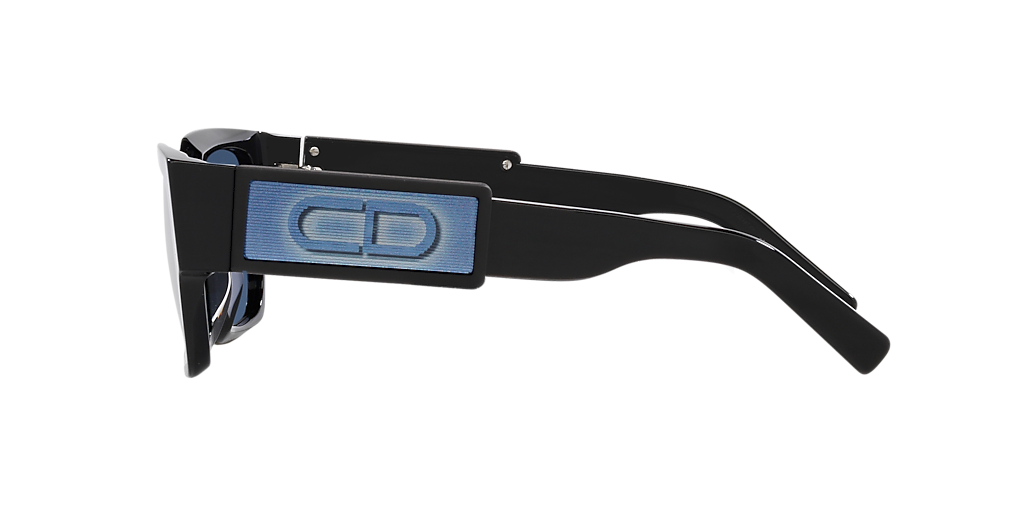 DIOR CDsu XXS (55 - 15) with Blue lenses and Black frame