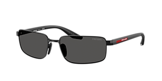 Prada Linea Rossa PS 50ZS XXL (65 - 14) with Brown lenses and Grey