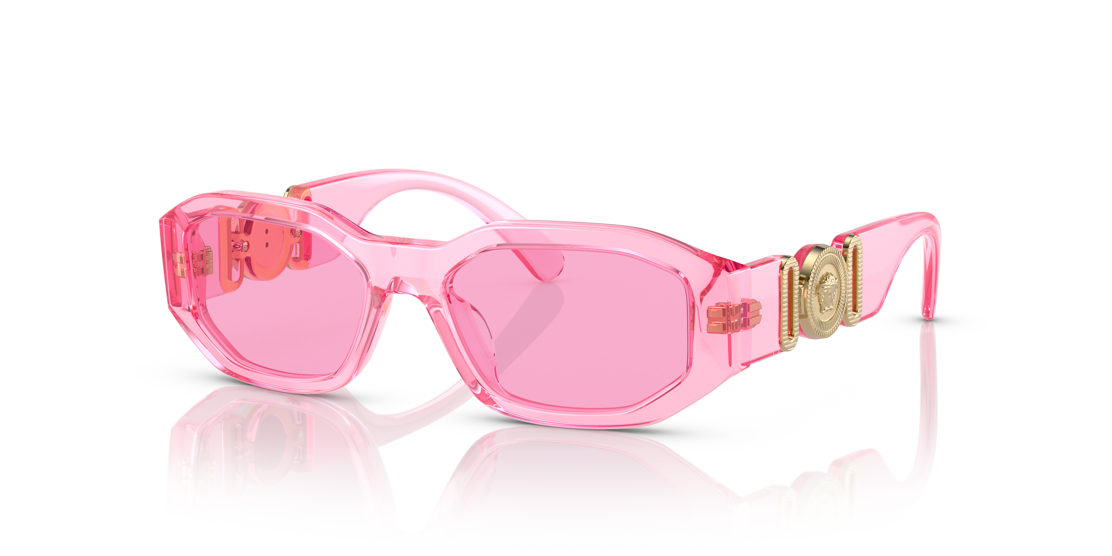Versace Kids S (48 - 16) with Pink lenses and Pink frame