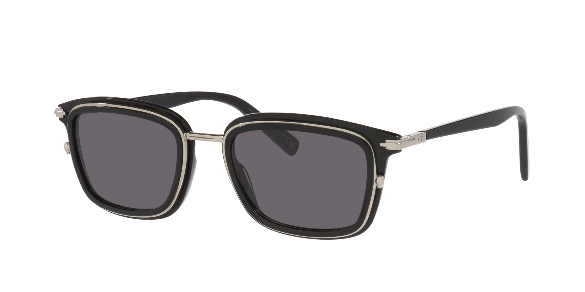 DIOR Man Sunglass Diorblacksuit S18U -  Frame color: Black, Lens color: Grey