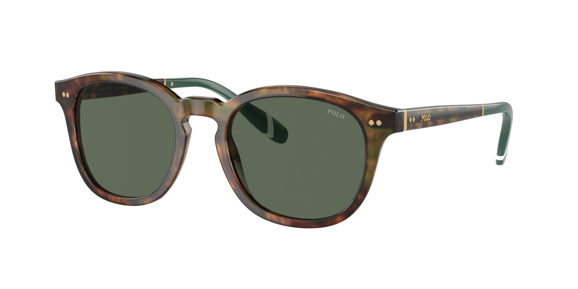 Polo Ralph Lauren Homme Sunglass PH4206 - Couleur du Monture: Écaille de tortue Marron brillant, Couleur de Lentille: Vert bouteille