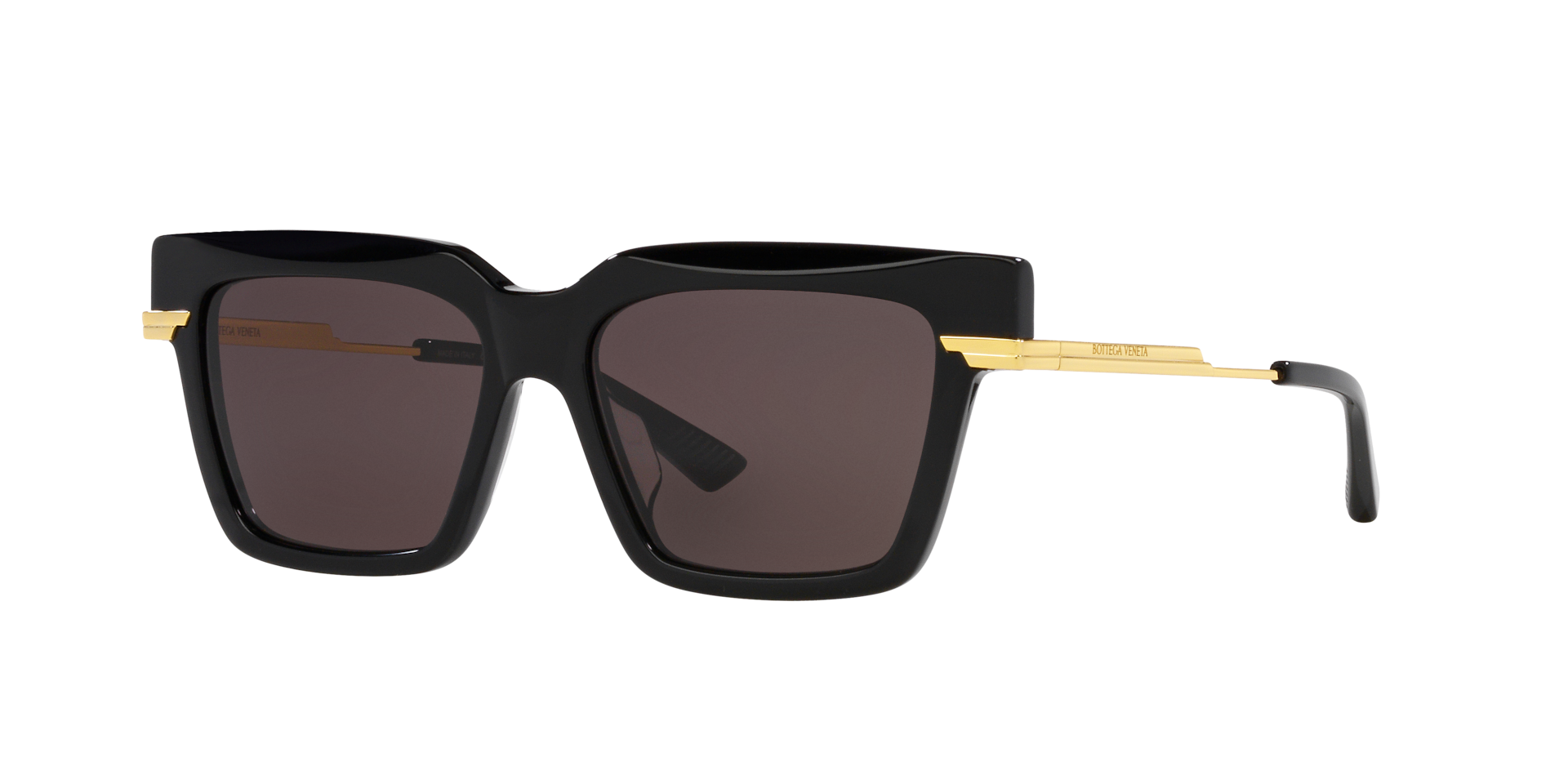 Bottega Veneta BV1242S XS (53 - 15) with Grey lenses and Black