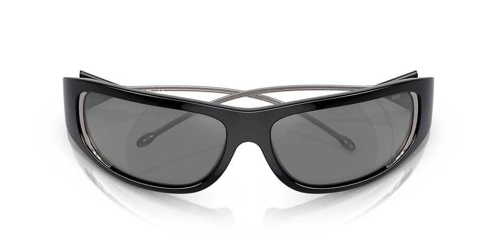 Diesel DL3001 M (61 - 15) with Silver lenses and Black frame