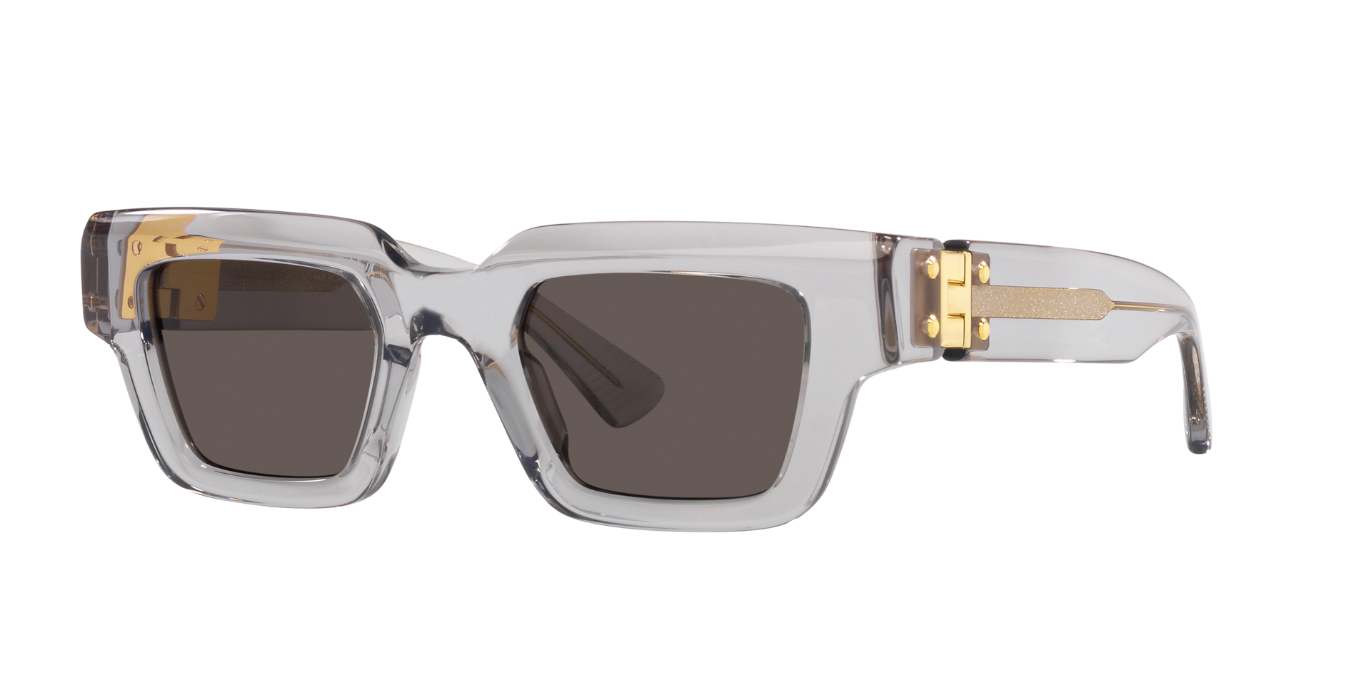 Bottega Veneta Unisex Sunglass BV1230S - Couleur du Monture Bleu clair Couleur de Lentille Gris 265 €