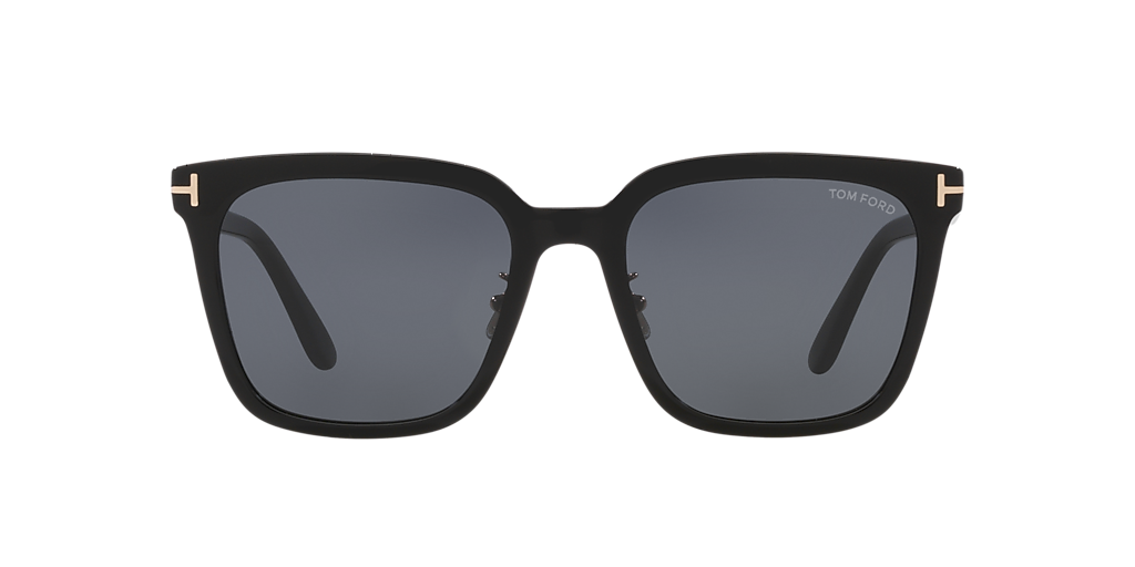 Tom Ford FT1132-K XXL (56 - 20) with Grey lenses and Black frame