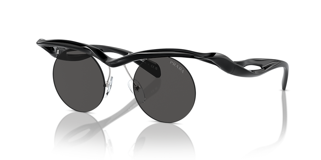 Prada PR A18S L (43 - 22) with Grey lenses and Black frame