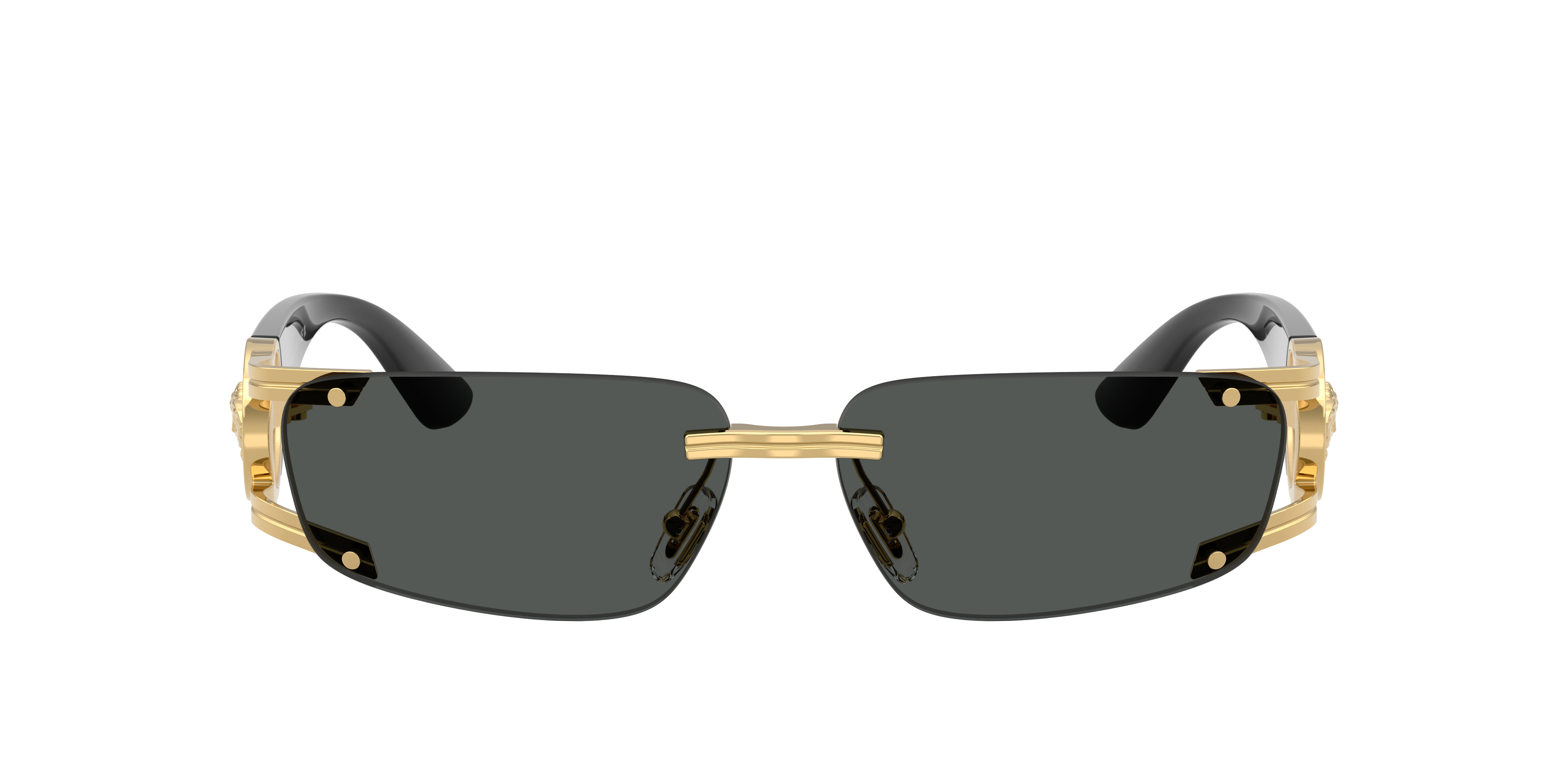 Versace VE2291 L (59 - 13) with Grey lenses and Gold frame