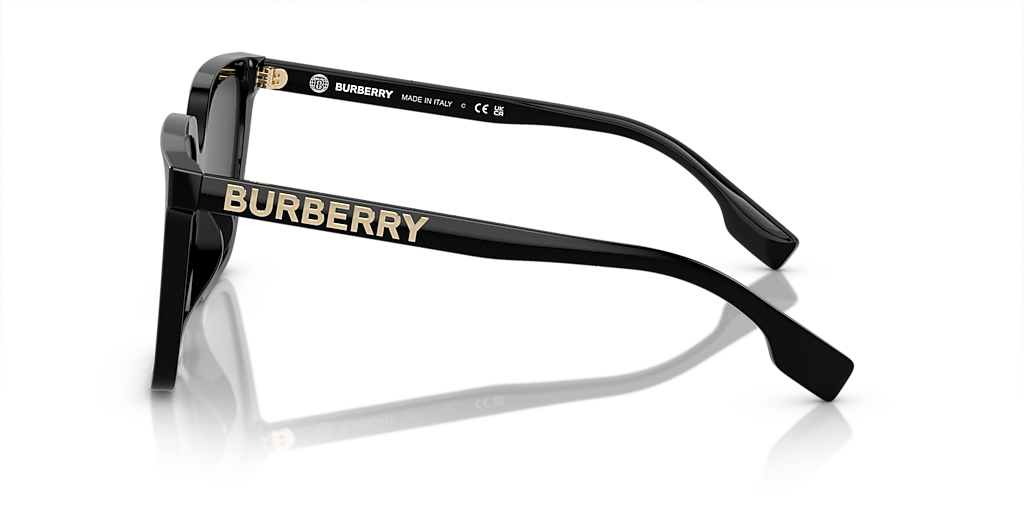 Burberry BE4411D L (57 - 17) with Grey lenses and Black frame