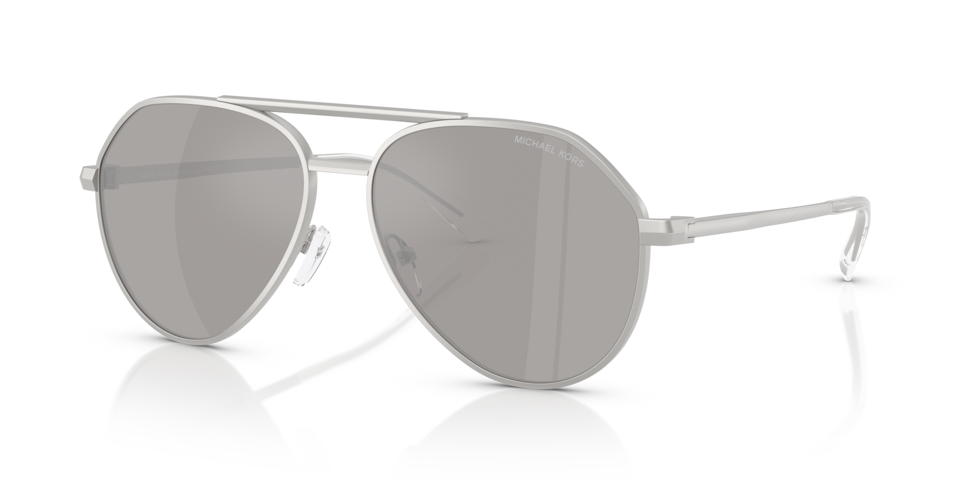 Michael Kors Brentwood XL (60 - 15) with Silver lenses and Silver