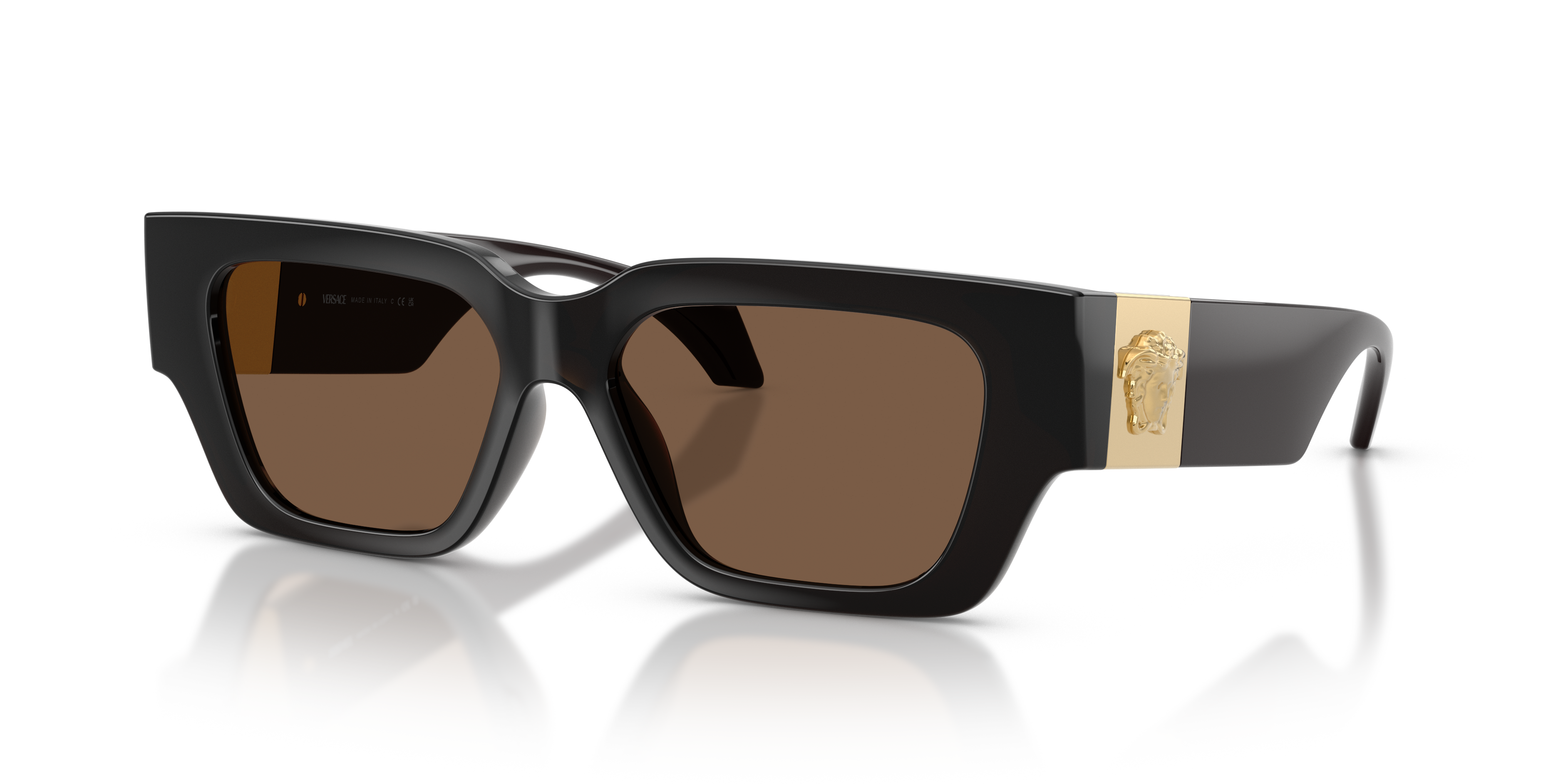 Versace VE4497U M (53 - 15) with Brown lenses and Brown frame