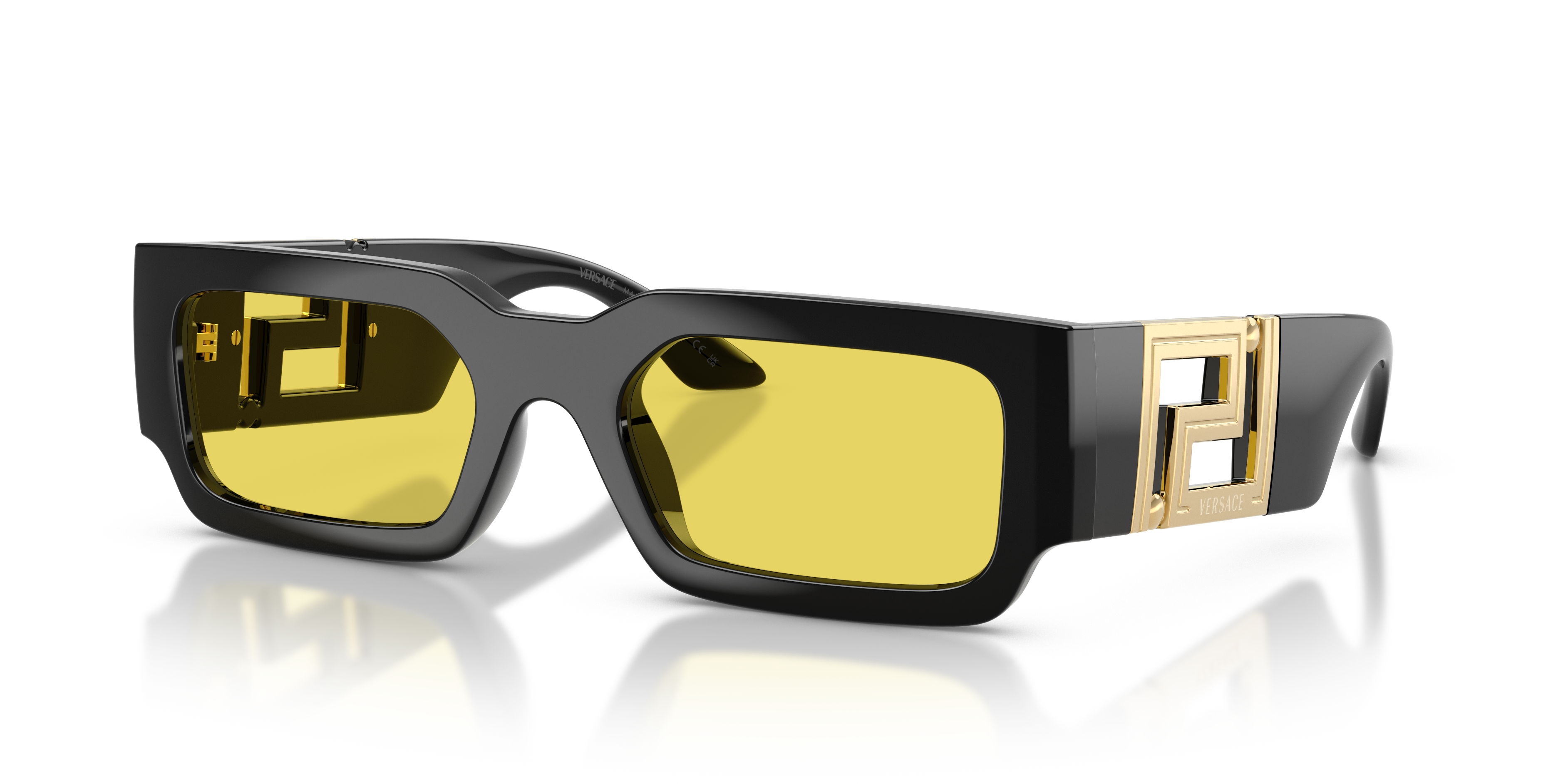 Versace VE4506U L (54 - 21) with Yellow lenses and Black frame