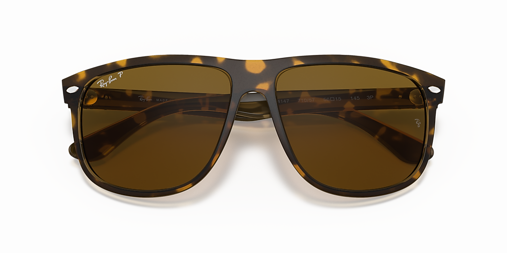 Ray-Ban Boyfriend L (60 - 15) with Brown lenses and Tortoise frame