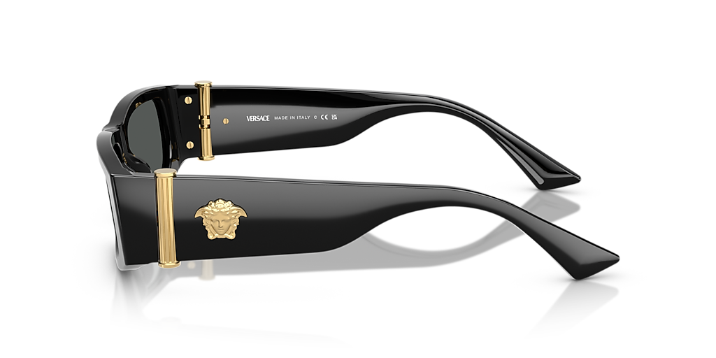 Versace VE4476U XXL (55 - 16) with Grey lenses and Black frame